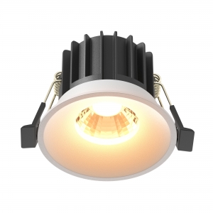 Встраиваемый светильник Раунд белый 80 мм