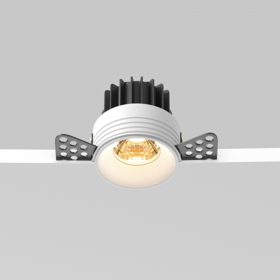 Встраиваемый светильник Round белый круглый 5