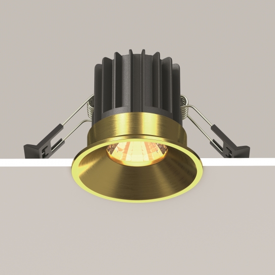 Встраиваемый светильник Round латунь 60 мм 13