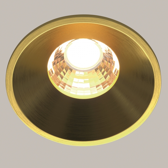 Встраиваемый светильник Round латунь 60 мм 11