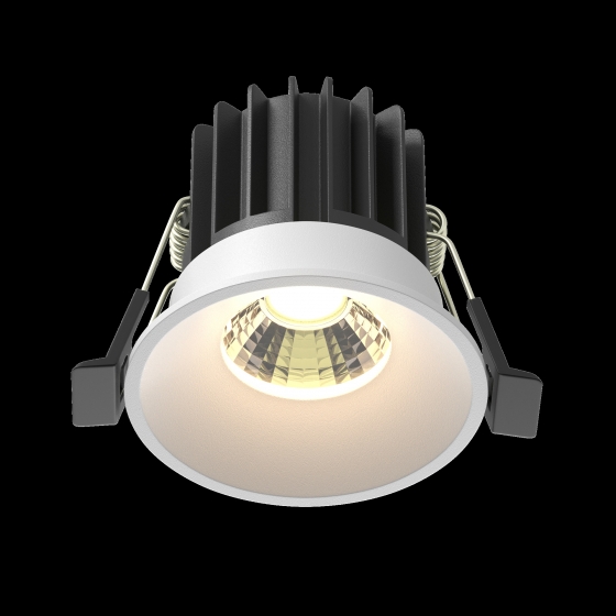 Встраиваемый светильник Round белый круглый 60 мм 3