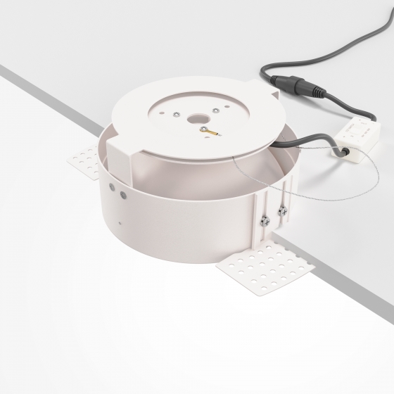 Встраиваемый светильник Move белый круглый 7