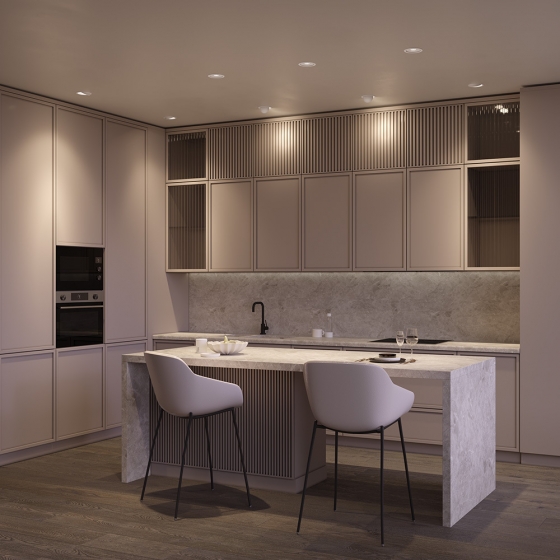 Встраиваемый светильник Move круглый белый 3