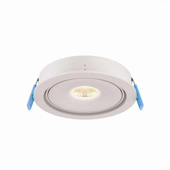 Встраиваемый светильник Move круглый белый 1