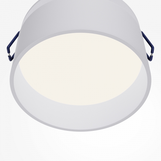 Встраиваемый светильник Amary белый круглый 2