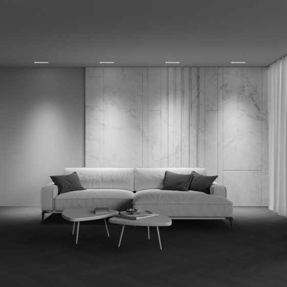 Встраиваемый светильник Points белый 4