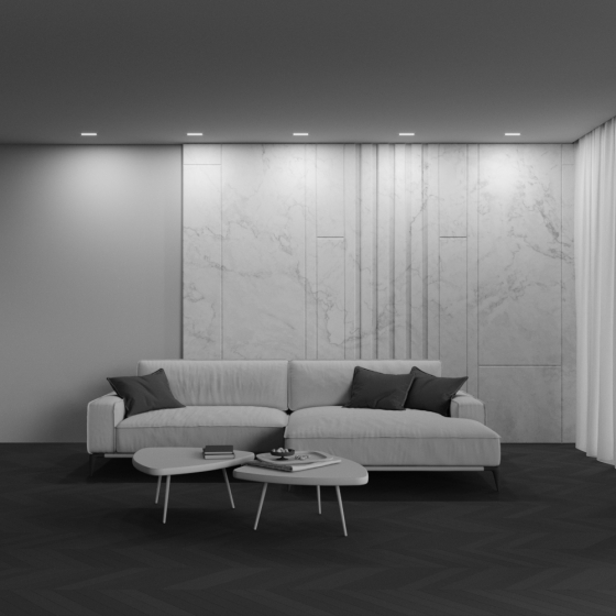 Встраиваемый светильник Basis черный 4