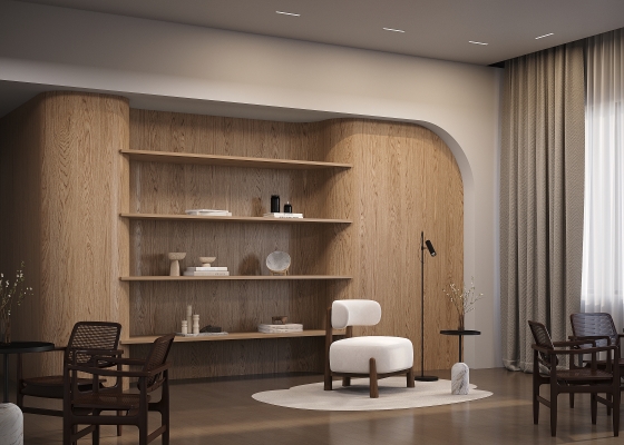 Встраиваемый светильник Basis белый 131,5x31x39,5 мм 9