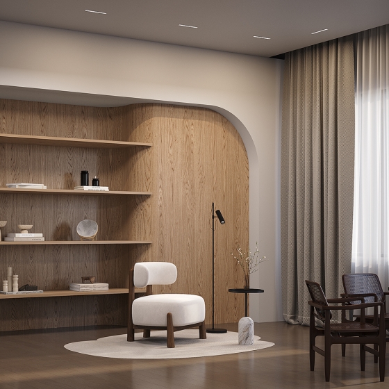 Встраиваемый светильник Basis белый 131,5x31x39,5 мм 8