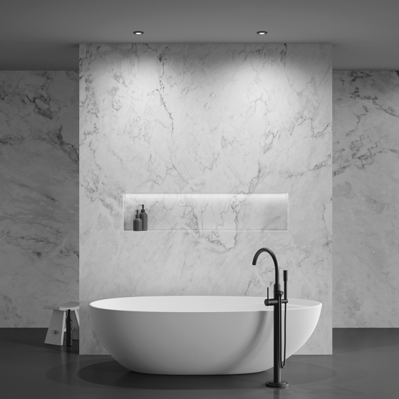 Встраиваемый светильник Stark черный круглый 11