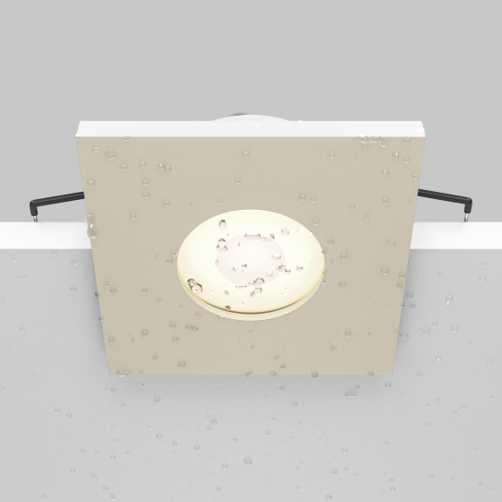 Встраиваемый светильник Stark квадратный белый 8