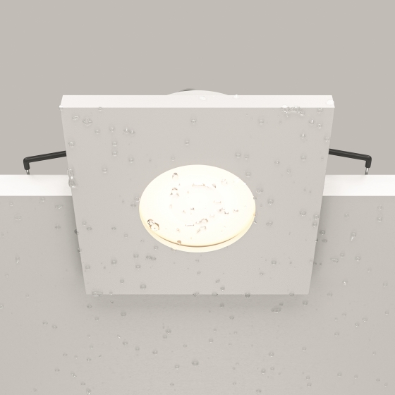 Встраиваемый светильник Stark квадратный белый 4