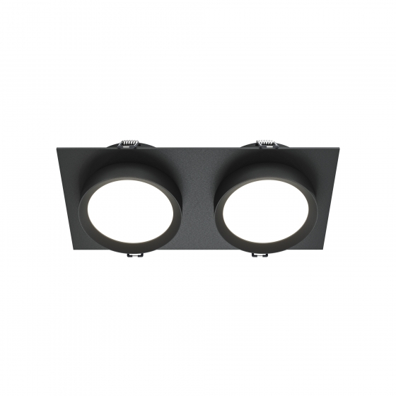 Встраиваемый светильник Hoop черный 1