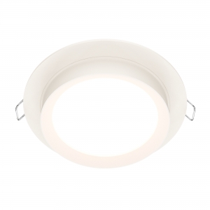 Встраиваемый светильник Hoop круглый белый