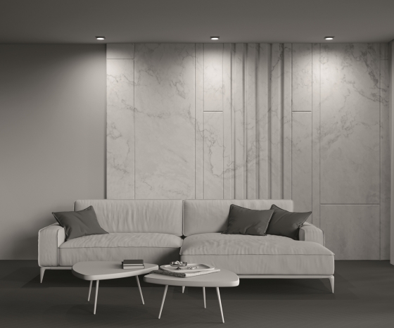 Встраиваемый светильник Hoop черный квадратный 6