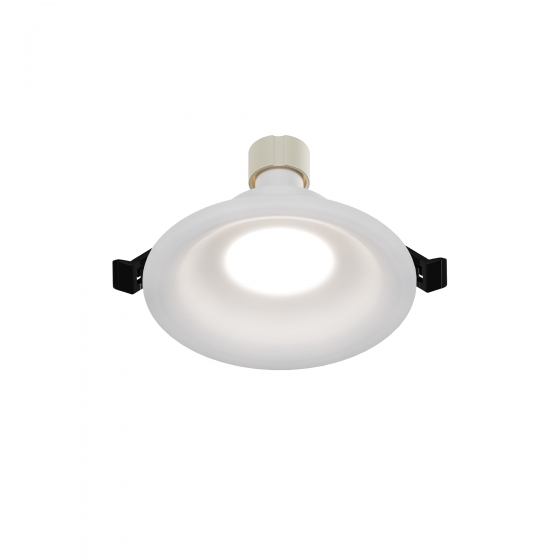 Встраиваемый светильник Spark круглый белый 1