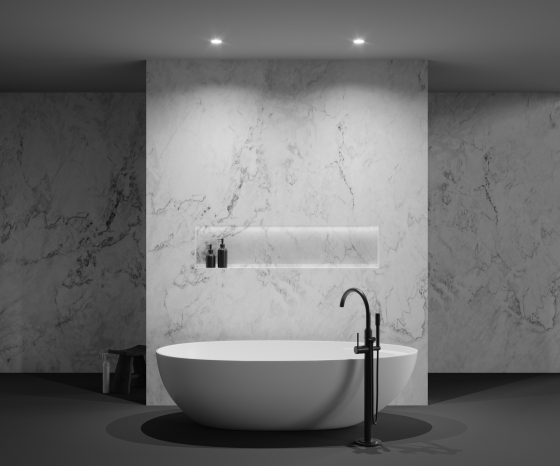 Встраиваемый светильник Flint белый круглый 5