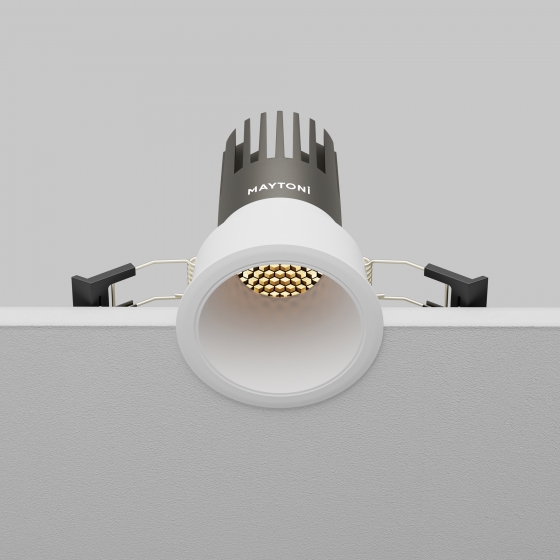 Встраиваемый светильник Dip белый 66 мм круглый 4