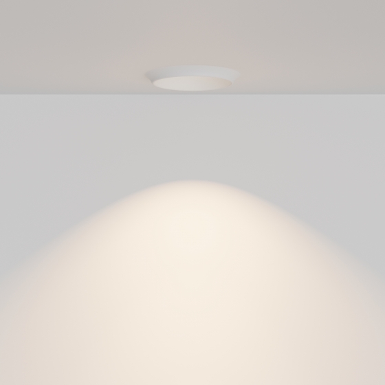 Встраиваемый светильник Gyps Modern квадратный белый 5