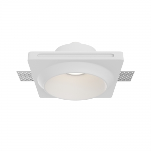 Встраиваемый светильник Gyps Modern квадратный белый