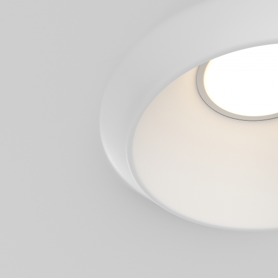 Встраиваемый светильник Gyps Modern квадратный белый 3