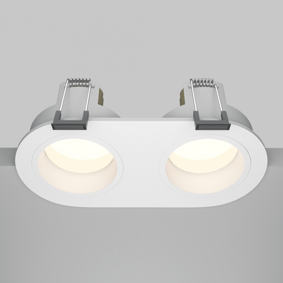 Встраиваемый светильник Share круглый белый 4