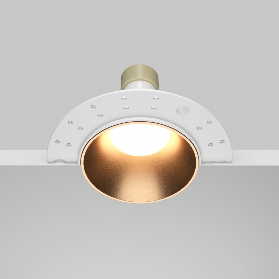 Встраиваемый светильник Share круглый белый 5