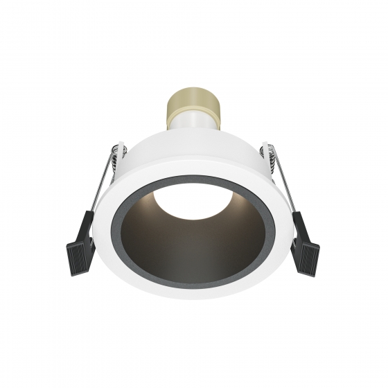 Встраиваемый светильник Share круглый белый 1