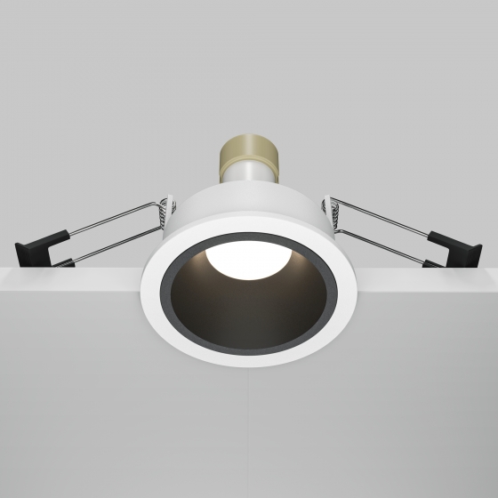 Встраиваемый светильник Share круглый белый 5