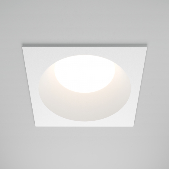Встраиваемый светильник Share квадратный белый 3
