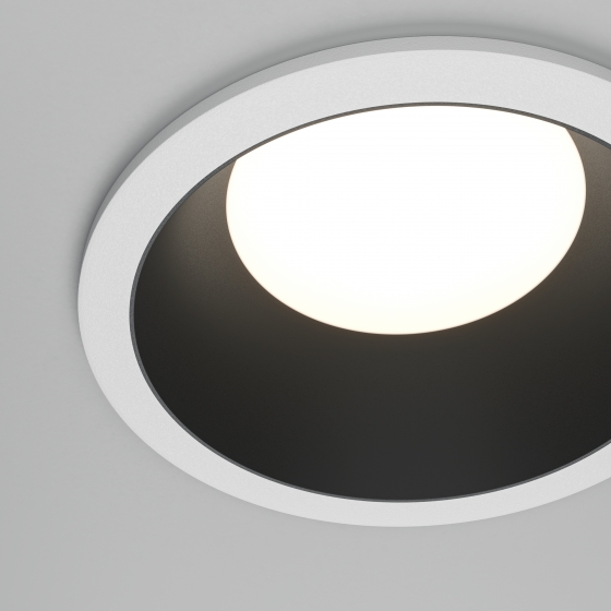 Встраиваемый светильник Share круглый белый 2