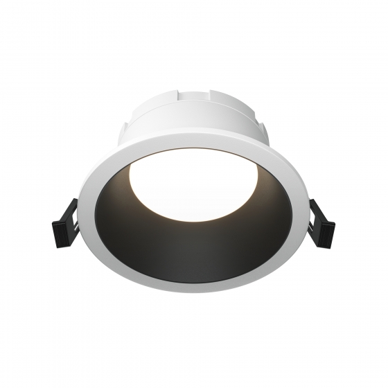 Встраиваемый светильник Share круглый белый 1
