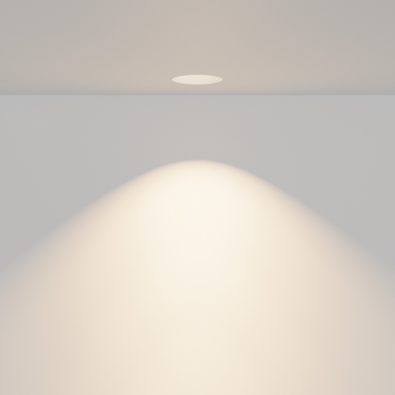 Встраиваемый светильник Gyps Modern квадратный белый 4