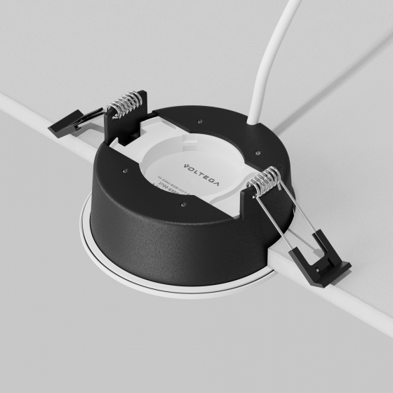 Встраиваемый светильник Orb круглый белый 5