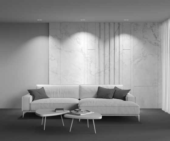 Встраиваемый светильник Gyps Modern белый 2 лампы 6