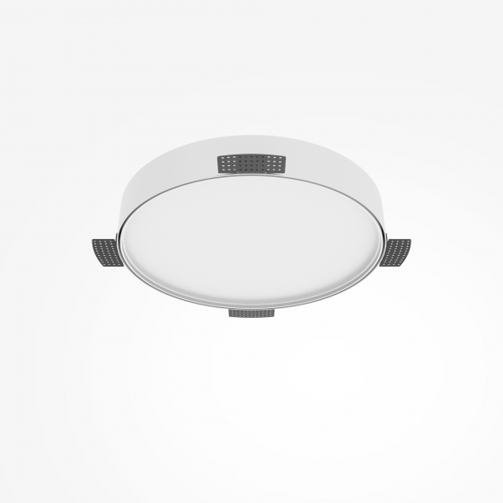Аксессуар для встраиваемого монтажа Zon белый круглый 7