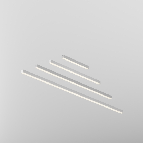 Линейный светильник Накладной Серебро 200 см 6