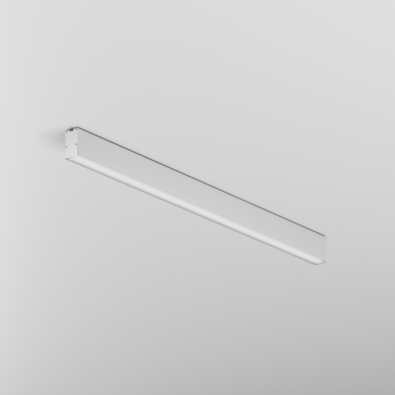 Линейный светильник накладной Серебро 100 см 4