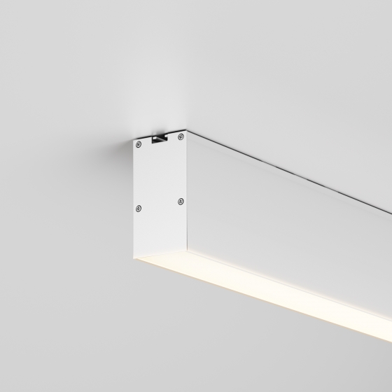 Линейный светильник Накладной Серебро 200 см 2