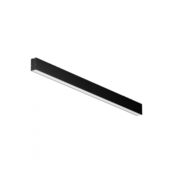 Линейный светильник накладной черный 100 см 1