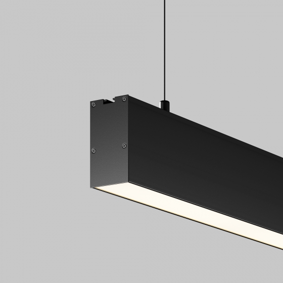 Линейный светильник подвесной черный 150 см 2