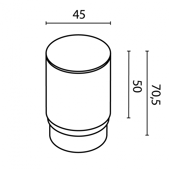 Комплектующие трековой системы UNITY белые 2