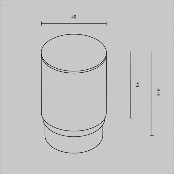 Комплектующие трековой системы UNITY белые 7