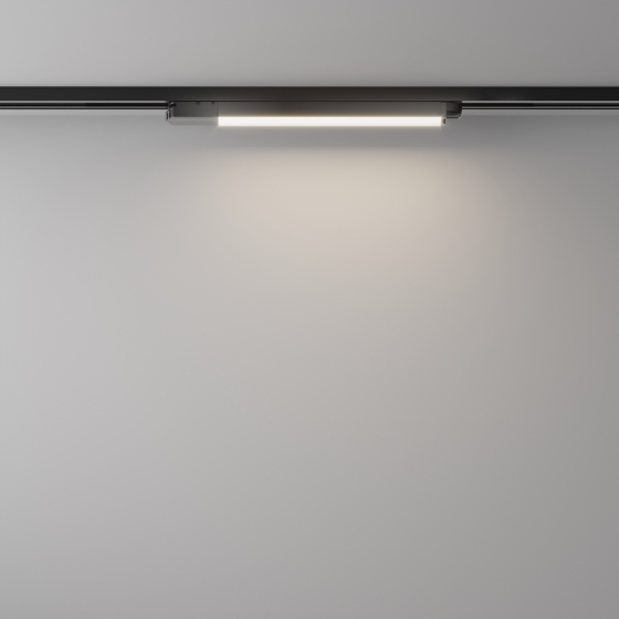 Трековый светильник Basis черный 400мм 5