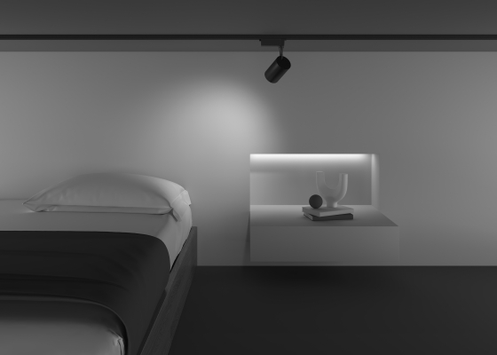 Трековый светильник Vuoro черный 9