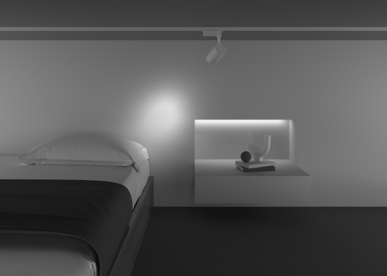 Трековый светильник Vuoro белый 15