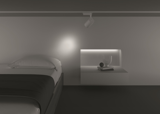 Трековый светильник Vuoro белый 6