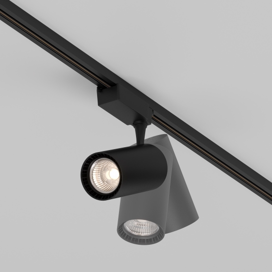 Трековый светильник Vuoro черный 5