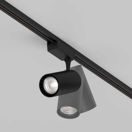 Трековый светильник Vuoro черный 5