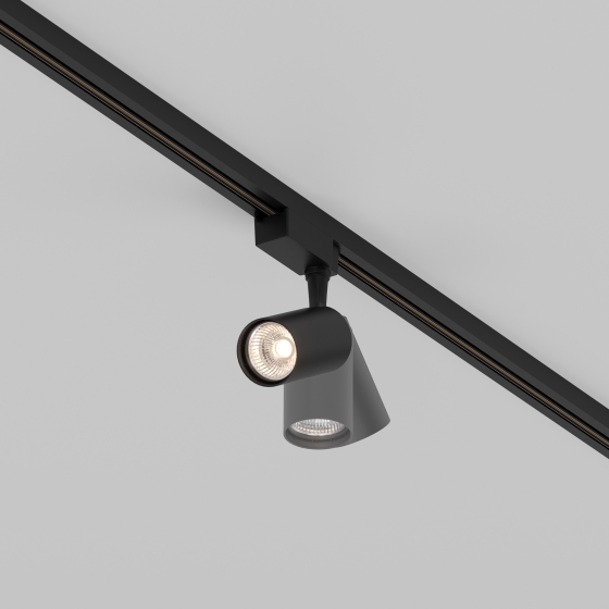 Трековый светильник Vuoro черный 11